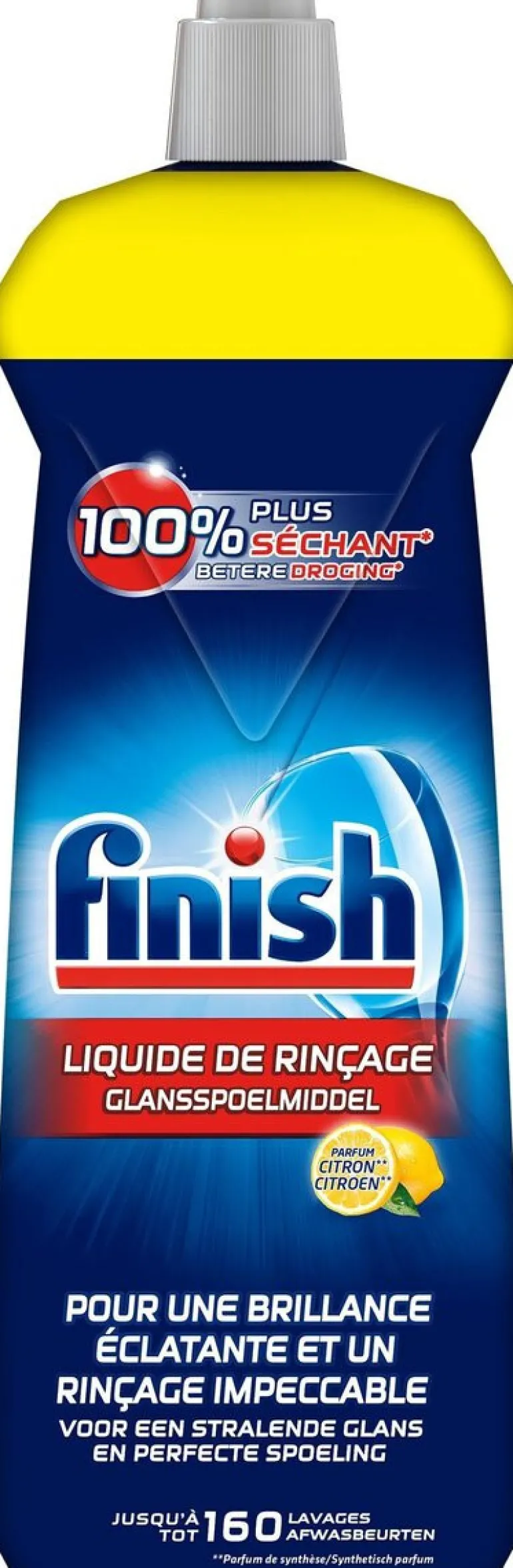 Finish produit de rinçage Citron 800 ml