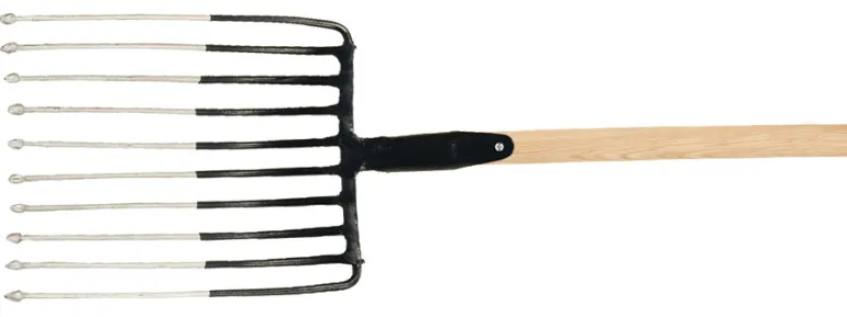 Fourche pommes de terre 10 dents avec manche