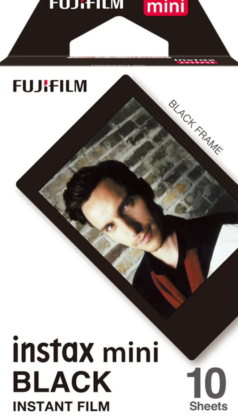 Fujifilm Instax Mini film avec cadre noir - 10 Poses