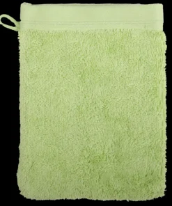 Gant de toilette 15 x 21 cm vert