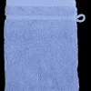 Gant de toilette bleu 16x21 cm