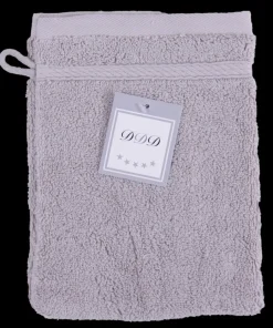 Gant de toilette light grey 16x21 cm
