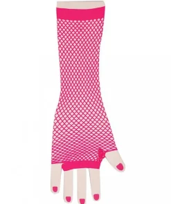 Gant En Résille Fuchsia