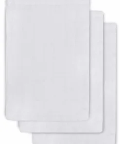 Gants de toilette Hidrophile blanc (3 pièces)