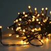 Guirlande lumineuse avec 80 lampes cuivre blanc chaud LED - 6m