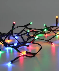Guirlande lumineuse avec 180 lampes multicolor LED - 12,5m