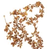 Guirl.noël feuilles bron 170cm