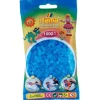 Hama midi perles 1000 pcs aqua transparent