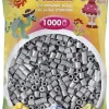 Hama 1000pcs perles gris