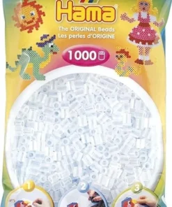 Hama perles à repasser 1000 pcs transparent