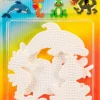 Hama plaques de base perles à repasser 4 pièces animaux marins