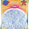 Hama 1000st perles bleu fluo