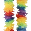 Hawaii couronne de fleurs guirlande multicolore