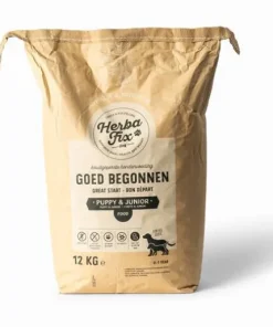 Herbafix White Bien Commencé Croquettes au Poulet - Chiot/Junior - 12kg