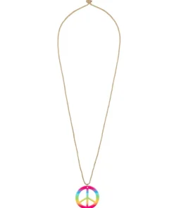 Hippie Set Flower Power - bandeau + lunettes + pendants d'oreille + collier