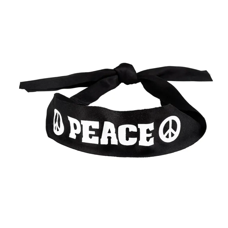 Hippie Set Peace deluxe - bandeau + lunettes + collier