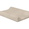 Housse de matelas à langer éponge 50 x 70 cm Nougat