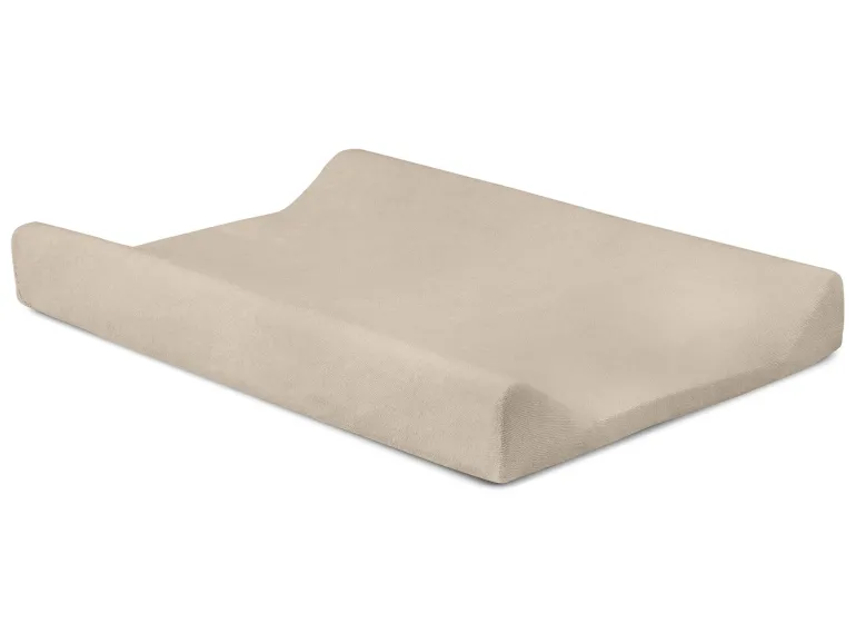 Housse de matelas à langer éponge 50 x 70 cm Nougat