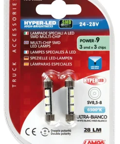 HYPER-LED C5W 3 SMD 10x39 mm