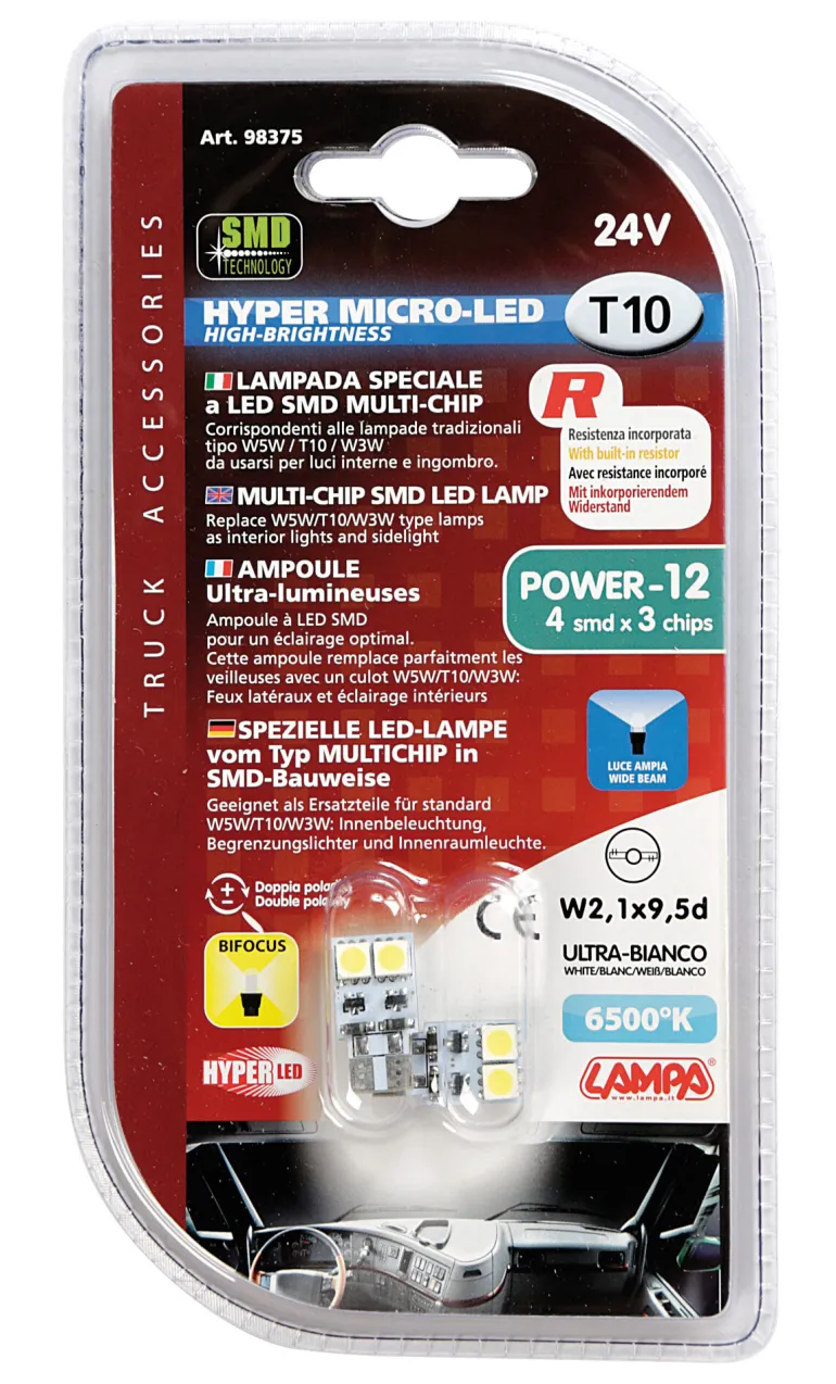 HYPER-LED T10 4 SMD
