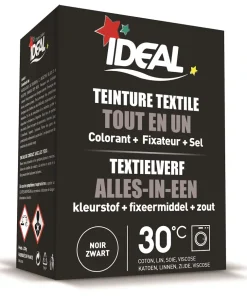 Ideal mini teinture textile noir 230 g