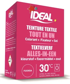 Ideal mini teinture textile fuchsia 230 g