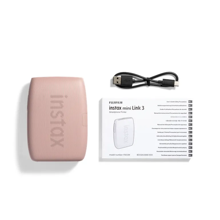 Imprimante portable Fujifilm Instax Mini Link 3 - Rose