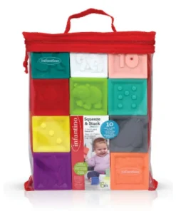 Infantino - Squeeze & Stack Blocks