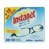 Instanet lingettes pour lunettes sans traces 30+10