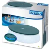 Intex Bâche Easy Set 28020 - Pour piscine Ø244cm - Avec corde - Bleu foncé