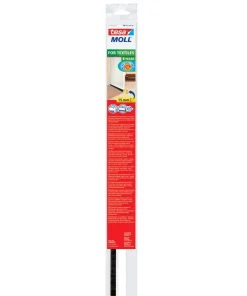 Isolation bas de porte adhésif - Spécial moquettes 1 m x 43 mm blanc