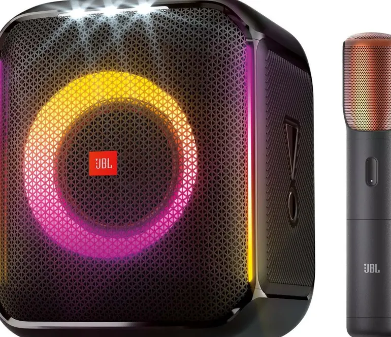 JBL PartyBox Encore Enceinte Bluetooth sans fil avec microphone - Noir