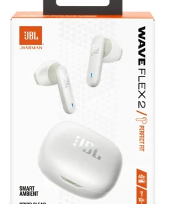 JBL Wave Flex 2 True Wireless écouteurs NC - Blanc