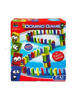 Jeu de blocs de domino 100 pièces