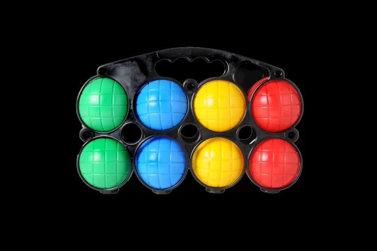 Jeu de boules 8 pièces en plastic