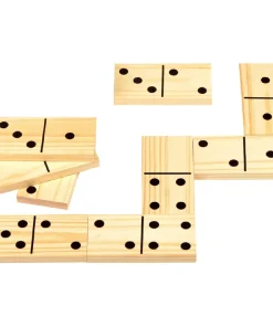 Jeu de dominos en bois XL - 28 pièces