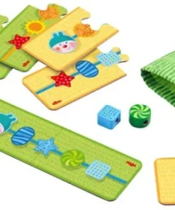 Jeu de enfilage chenille