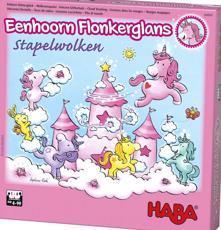 Jeu Licorne flonkerglans stapelwolken NL