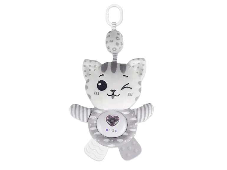 Joue suspendu chat avec son et lumière