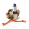 Jouet chat en peluche wiggle avec chip 8,5 cm