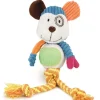 Jouet chien textile doobs 21 cm