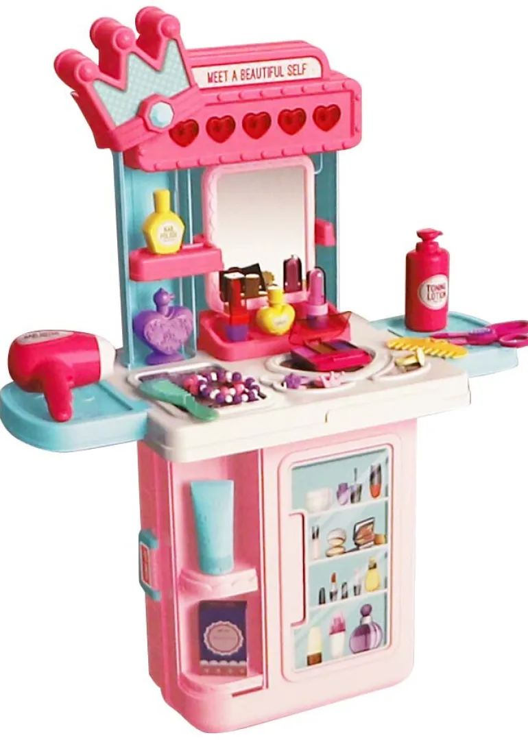 Jouet Mallette de Coiffeur 4 en 1