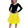 Jupe en Tulle Jaune Fluo Femme - Taille Unique
