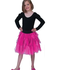 Jupe en Tulle Rose Fille - Taille Unique