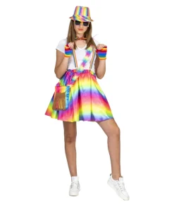 Jupe Pride Arc-en-ciel Rosy Femme - Taille unique