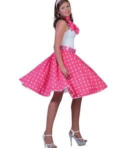 Jupe Rock 'N Roll Rose Femme - Taille unique