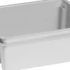 Keter Crownest Boîte de Rangement Gris Clair - 43x36x14,5cm - 17L