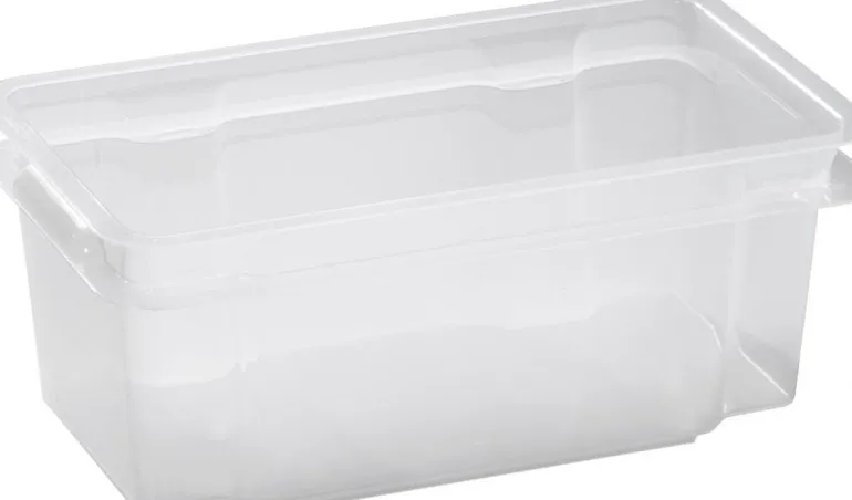 Keter Crownest Boîte de Rangement Transparent - 36x21x35,5cm - 7L