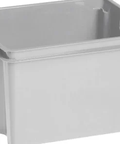 Keter Crownest Boîte de Rangement Gris Clair - 42,6x36,1x26cm - 30L