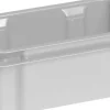 Keter Crownest Boîte de Rangement Gris Clair - 36x21x35,5cm - 7L